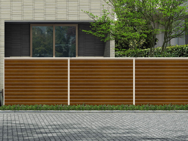 正規】YKKAP木製調ルシアス スクリーンD01型形材 フェンスを値引45 