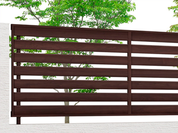正規】LIXIL木製調AA YS2型 横スリット形材 フェンスを値引45%工事販売