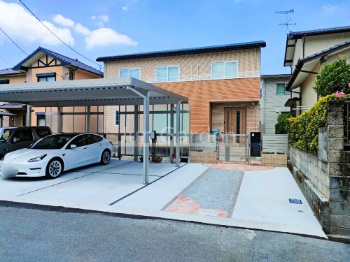 施工例画像：熊本県 熊本市北区  新築ベーシック セミクローズ外構