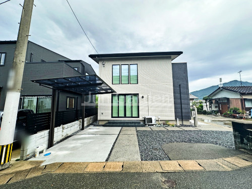 施工例画像：福岡県 糟屋郡宇美町  新築シンプル オープン外構
